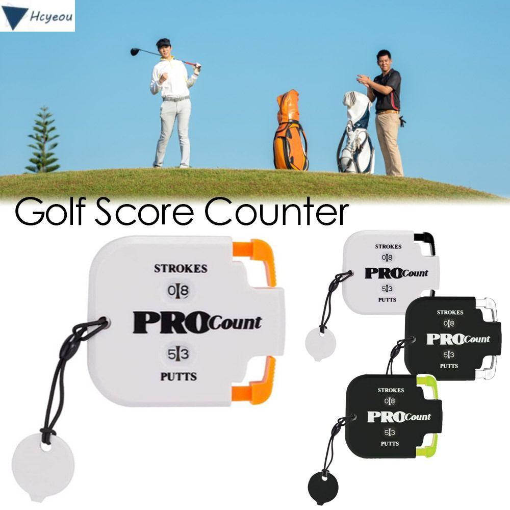 HCYEOU Golf Score Counter อุปกรณ์กอล์ฟ Handy Mini Putt Score Counter