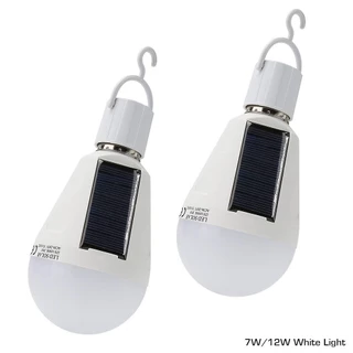 ORIEN หลอดไฟ LED แบบชาร์จไฟได้, 7W 12W 1200mAh หลอดไฟฉุกเฉินปราศจากการสั่นไหว, แบบพกพา E27 Family Camping Bulb Home