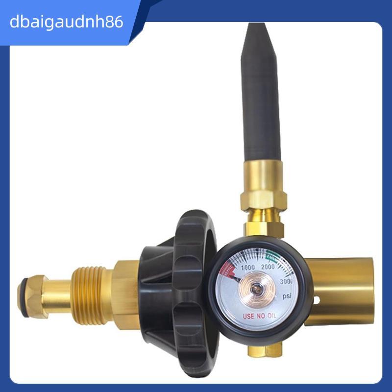 READY STOCKHelium Latex Balloon Filler Air Inflator Regulator 0-3000 PSI พร้อมวัดบอลลูน Helium Tank 