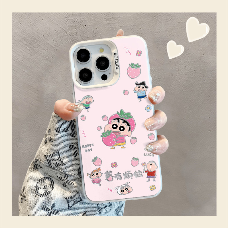 Shinchan สําหรับOppo A55 A57 A16 กรณีค้นหาX5 X6 X7 X8 X9 PRO V23 11 10 PRO RENO 15 14 13 12 11 10 9 