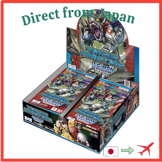 Direct From Japan BANDAI Digimon Card Game Extra Booster VERSUS MONSTERS [EX-09] (BOX) 24 Packs