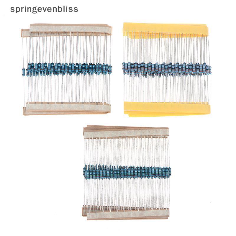 Springevenbliss 120/600PCS ชุดต้านทานสําหรับรถยนต์ถุงลมนิรภัยซ่อม 2ohm 2.2ohm 2.4ohm 2.7ohm 3.0ohm 3