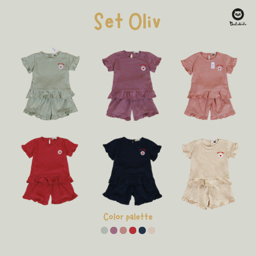 OWLAKIDZ - OLIV SET - ชุดเด็กผู้หญิง - ชุดเด็กผู้หญิง