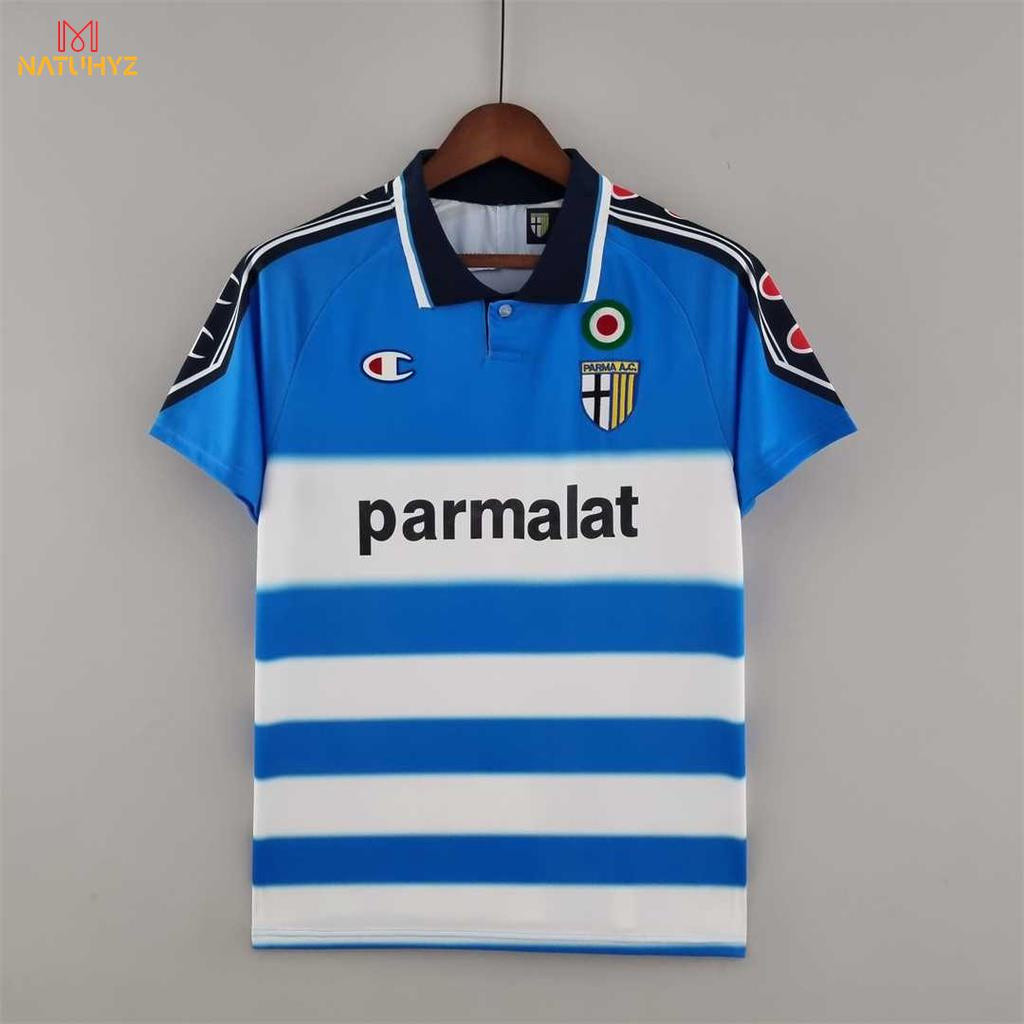 99-00 Parma Third Retro Football Shirt Outside KLHI/Football Jersey