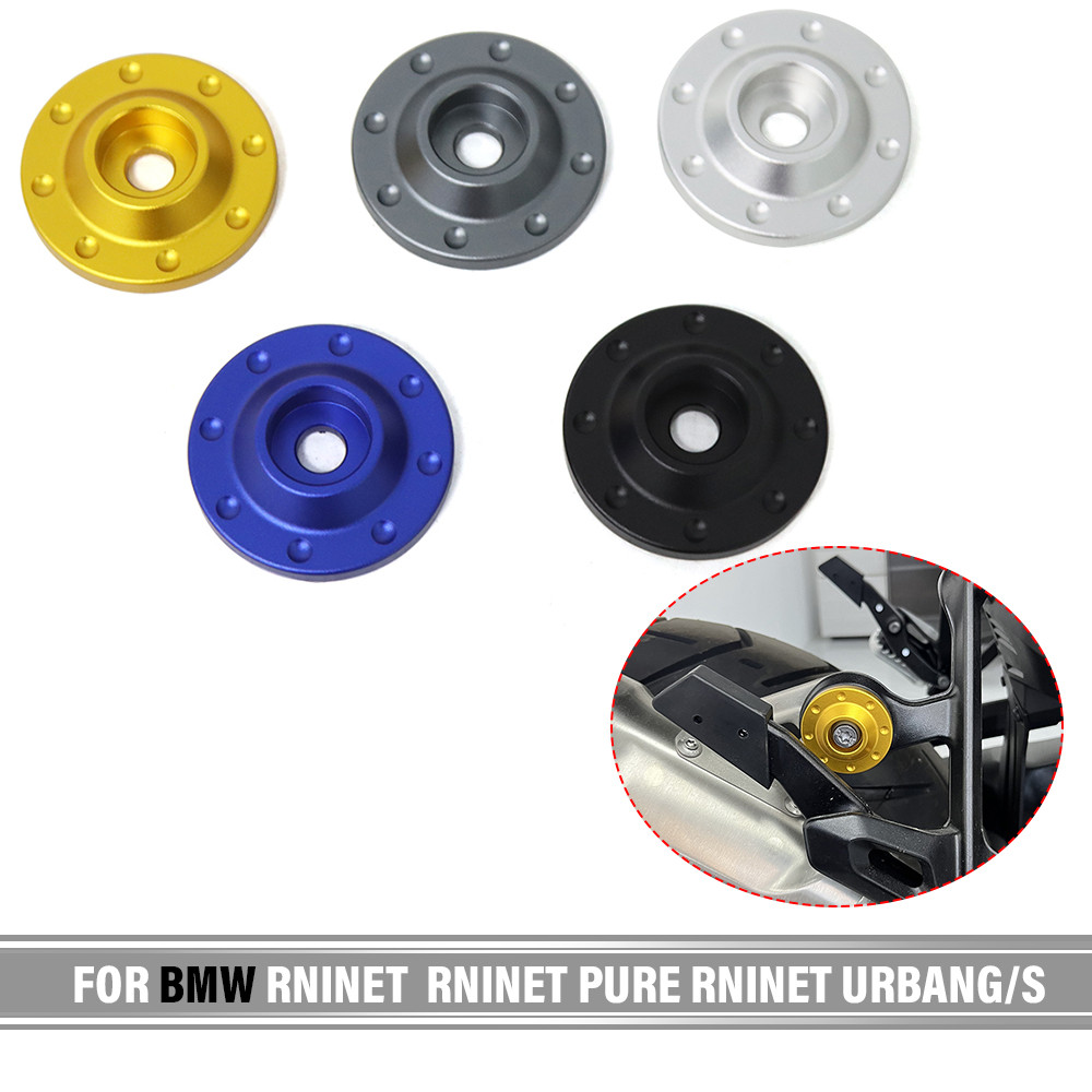 DE สําหรับ BMW RnineT RnineT Pure RnineT Racer RnineT Scrambler ท่อไอเสียฝาครอบแผ่นอุปกรณ์เสริมตกแต่