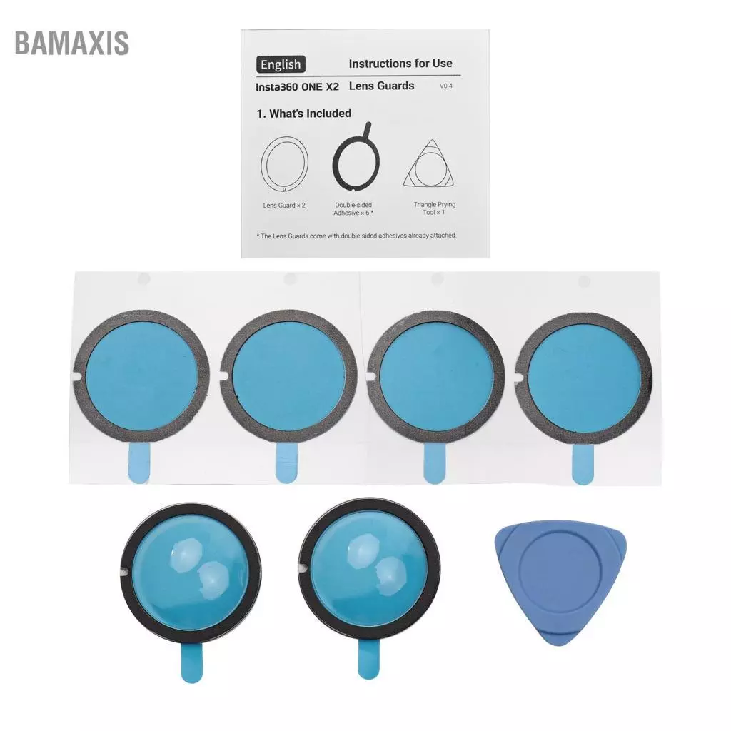 Bamaxis เลนส์กันรอยสำหรับ Insta360 ONE X2 thumbnail 7