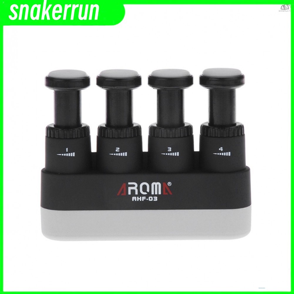 Snth--aroma AHF-03 กีต้าร์แบบพกพาเบสเปียโนนิ้วมือออกกําลังกายมือเทรนเนอร์ความตึงเครียดปานกลางเครื่องมือการฝึกอบรมมือ