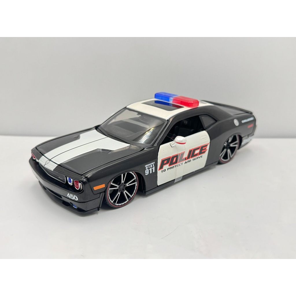1: 24 MARISTO DODGE CHALLENGER MAISTO DODGE CHALLENGER Maseto Meritor รูป DODGE CHALLENGER รถตํารวจร