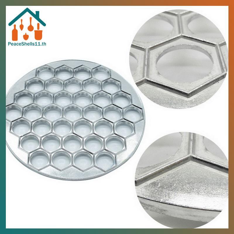 PeaceShells Dumpling Mould พลาสติก Ravioli Maker อุปกรณ์ครัว Ravioli Maker DumplingsMaker TH
