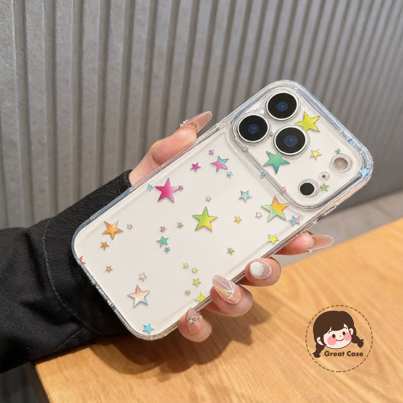 ใหม่สีสัน Star Clear เคสโทรศัพท์สําหรับ iQOO S30 Pro Mini Z9S Z10 Z9 Turbo Plus Z9X Z8 Z8X Z7X Z7i Z