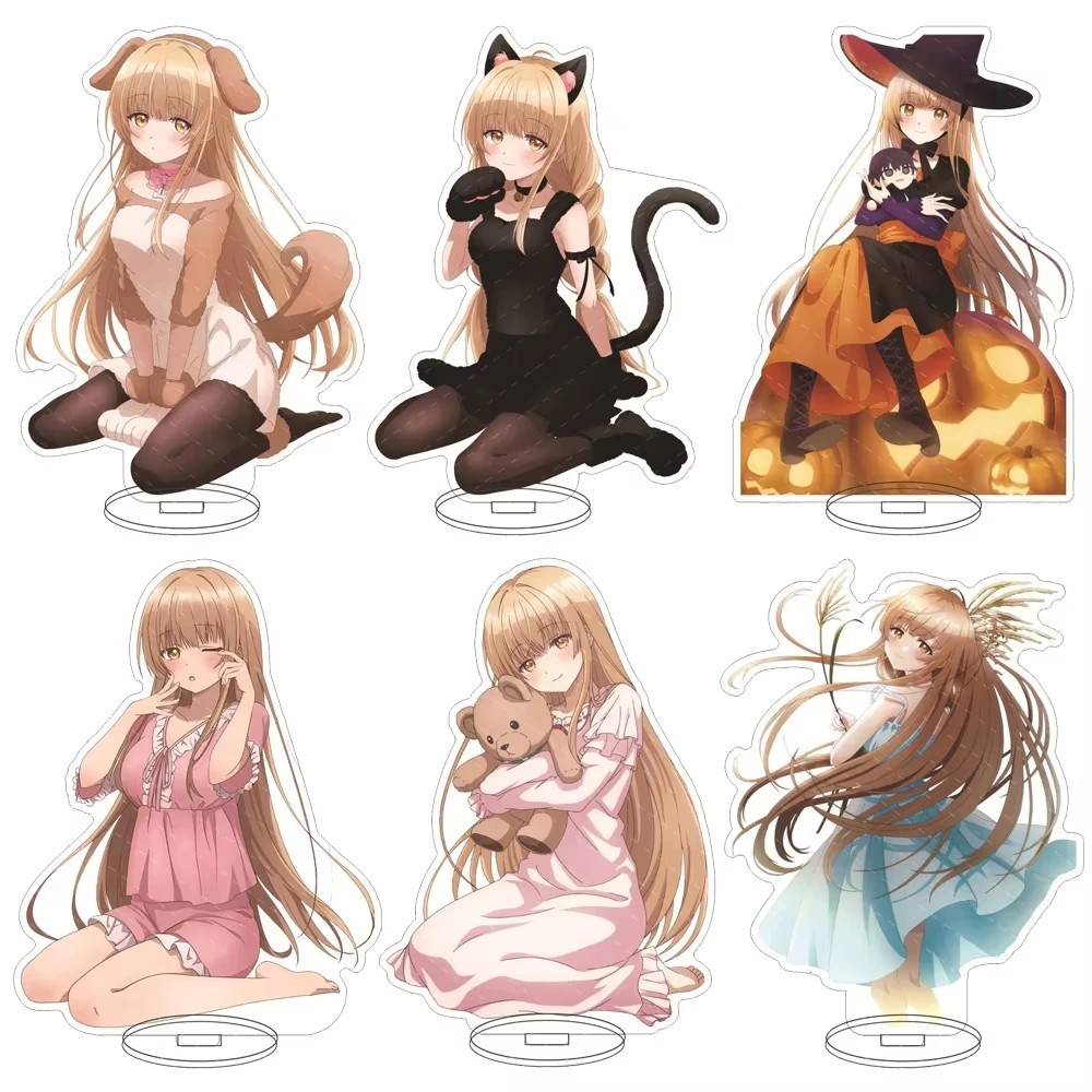 Standee อะนิเมะ Angel Next Door อะคริลิครุ่น Shiina Mahiru ตัวอักษร 15 ซม.ตกแต่งโต๊ะเรียน Mahiru รุ่