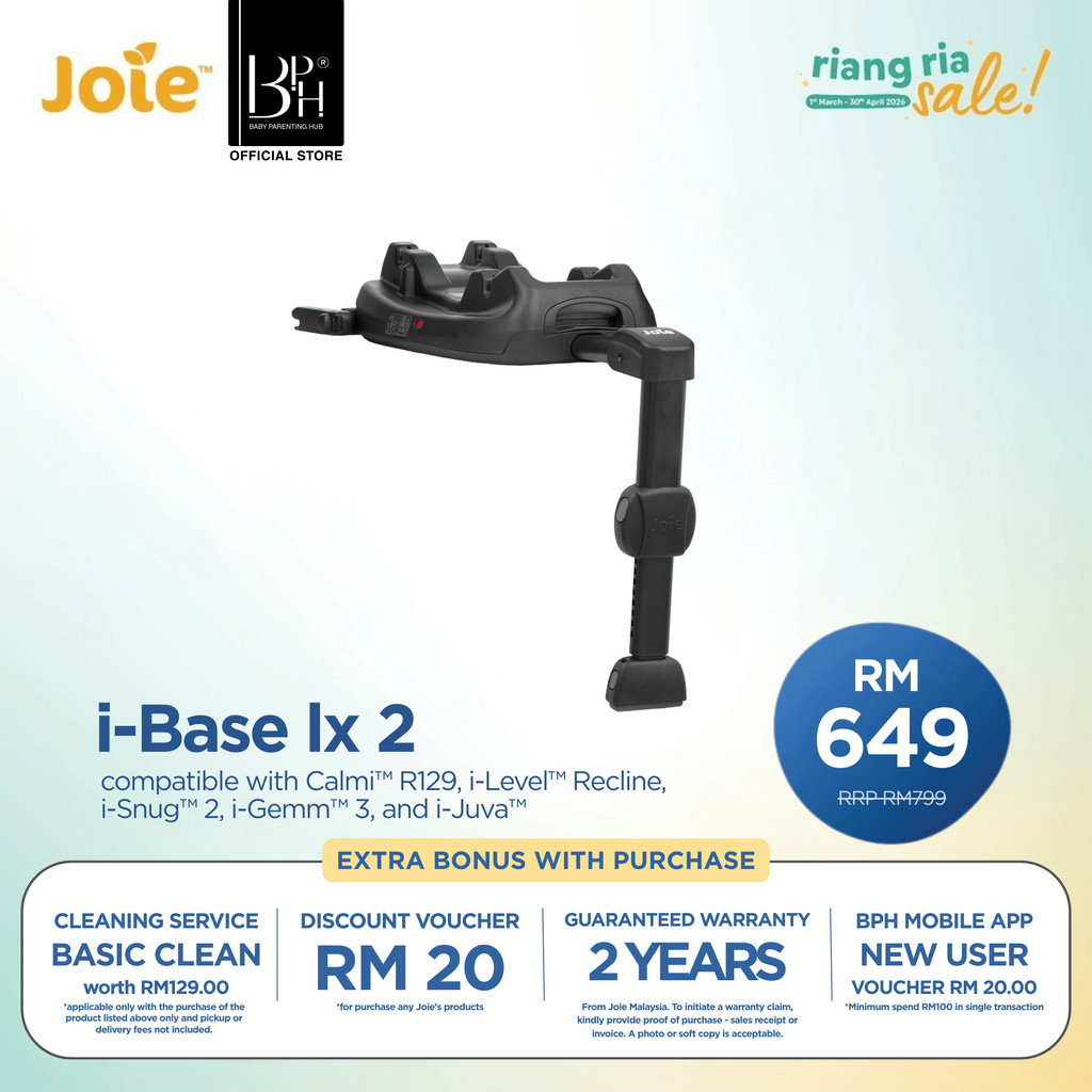 Joie i-Base LX 2 (เข้ากันได้กับ CalmiTM R129, i-LevelTM Recline, i-QuestTM, i-SnugTM 2, i-GemmTM 3, 