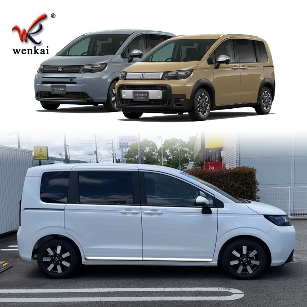 เหมาะสำหรับ 24 รุ่นของ Honda FREED AIR ชุดแต่งสเกิร์ตข้างตัวรถ อุปกรณ์ตกแต่งภายนอก