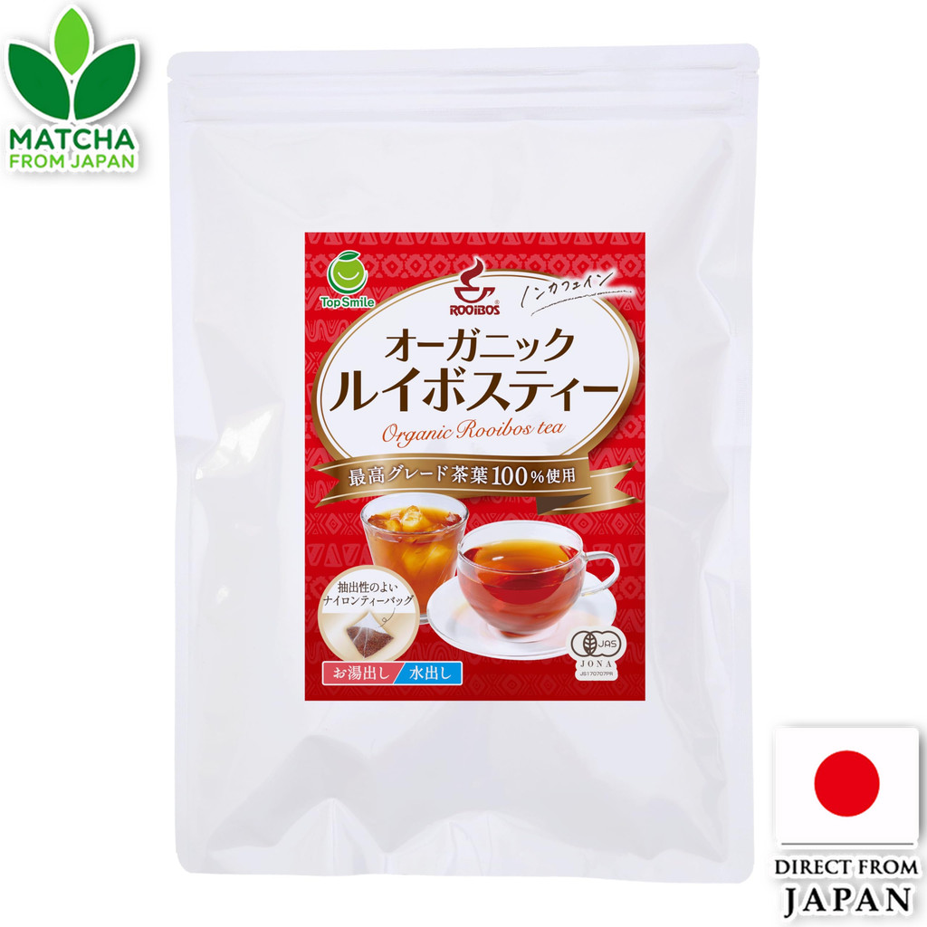 Rooibos Limited Organic Rooibos Tea Non-Caffeine JP20 Grade Tea Leaves Triangular Tea Bags