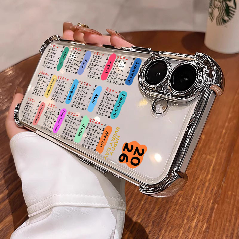 ใหม่ 2026 ปฏิทินเคสโทรศัพท์สําหรับ Xiaomi Poco F8 M7 F7 X7 X6 F6 F5 Pro Ultra C85 C71 C75 C65 C40 นุ