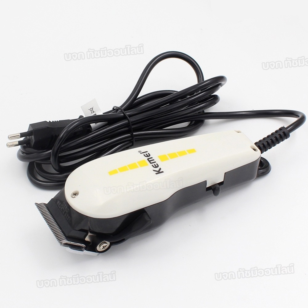 Kemei KM-8821 รุ่น KM8821 บัตตาเลี่ยนตัดผม แบบมีสาย บัตตาเลี่ยนตัดผมชาย แบตตาเลียนตัดผม ปัตตาเลี่ยน 