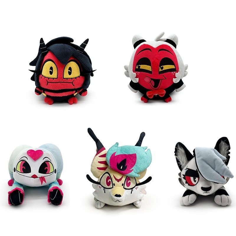 【พร้อมส่ง】hazbin hotel ตุ๊กตา figure plush doll voxCross-Border สินค้าใหม่ hazbin โรงแรม Evil Boss สินค้าตุ๊กตาของขวัญ Hell Inn Clown Plush ของเล่น