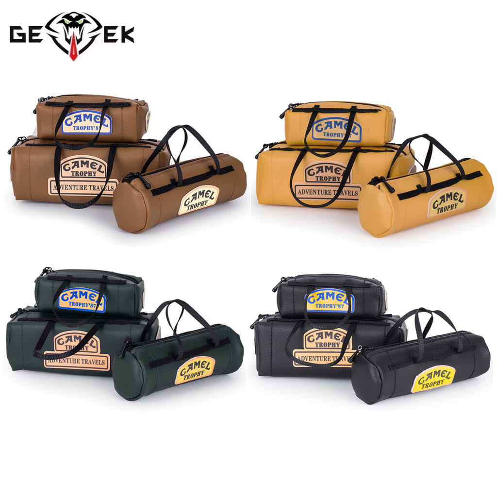 หนังจําลองหลังคากระเป๋าเดินทางชุดสติกเกอร์ DIY อุปกรณ์เสริมสําหรับ 1/8 1/10 1/16 RC Crawler SCX10 TR