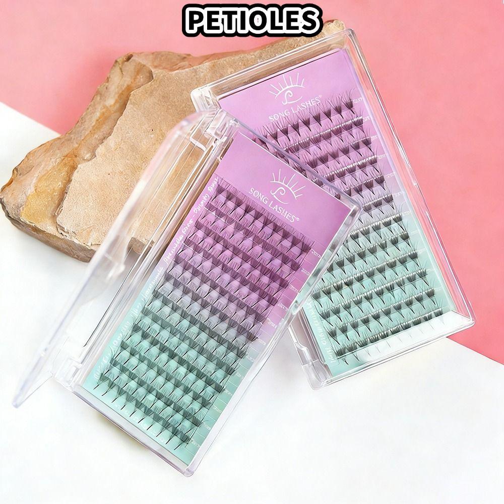 PETIOLES ขนตาประดิษฐ์,วัสดุ PBT 8D Volume ขนตาปลอม,อุปกรณ์แต่งหน้า Sharp Thin 6D Volume Pointy Base 