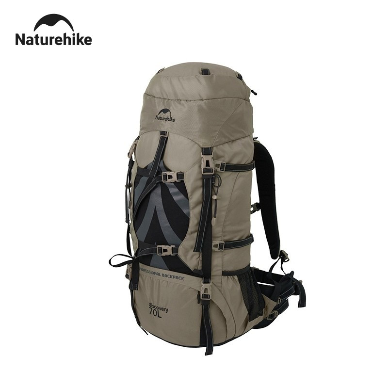 Naturehike กระเป๋าเป้สะพายหลัง 70L กันน้ำ สำหรับการปีนเขาและการผจญภัยกลางแจ้ง