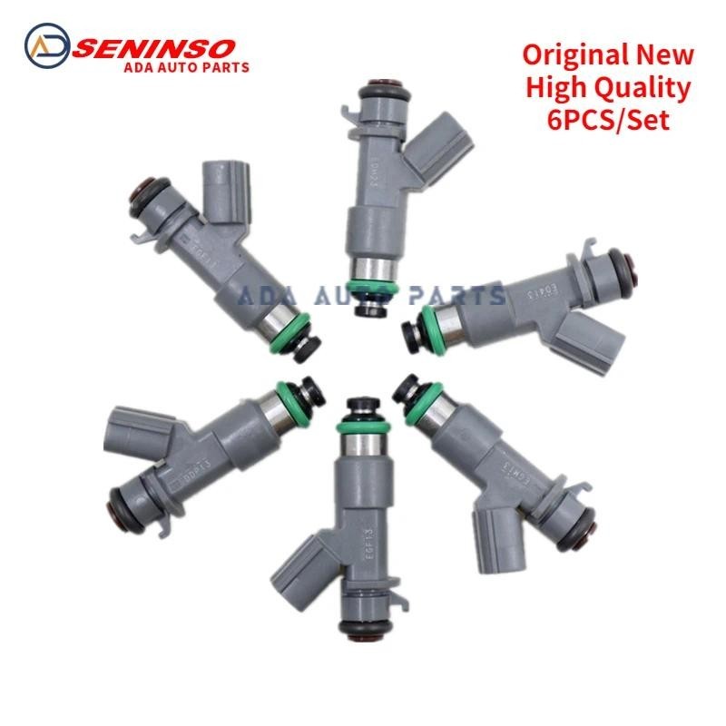 6 ชิ้น/เซ็ตเดิมใหม่ 16450-R70-A01 16450R70A01 FJ982 159-1046 หัวฉีดน้ํามันเชื้อเพลิงสําหรับ Honda สํ