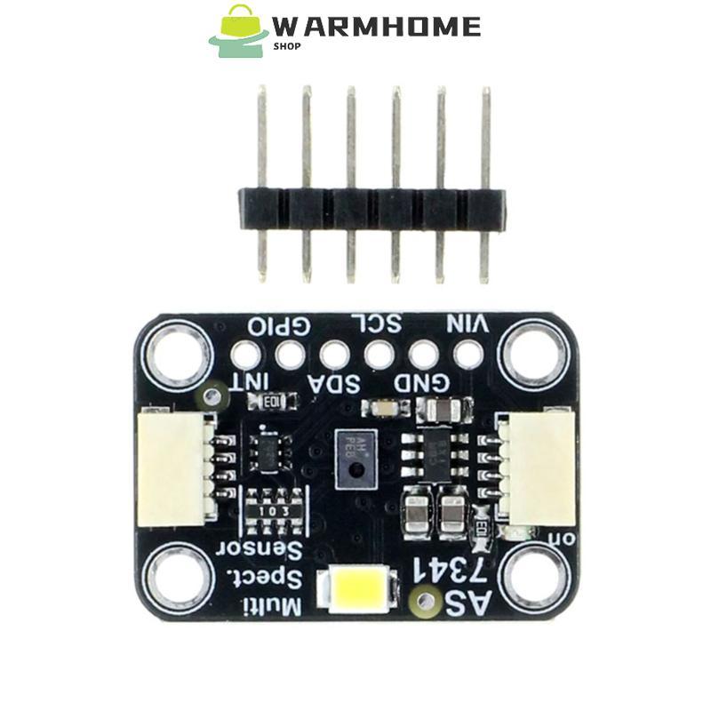 Warm AS7341 11 ช่อง Spectral สี Sensory สําหรับการรับรู้สีการวิเคราะห์สิ่งแวดล้อมแหล่งกําเนิดแสงทดสอ