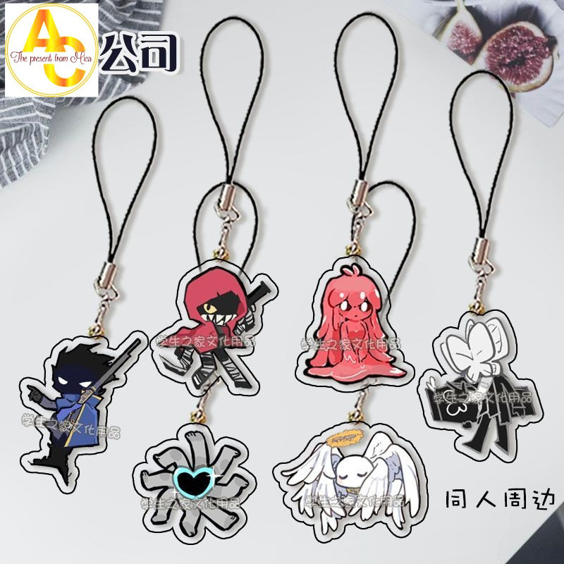 Ruina พวงกุญแจห้องสมุดผู้ชาย Lobotomy Corporation อะนิเมะ