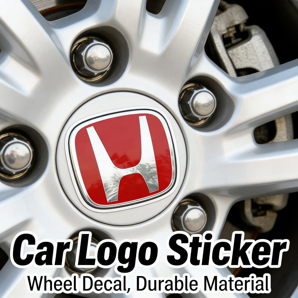 หยก ตราสัญลักษณ์หยก สติ๊กเกอร์โลโก้ ปลอกหุ้มพวงมาลัยรถยนต์ HRV Accord Civic สติ๊กเกอร์