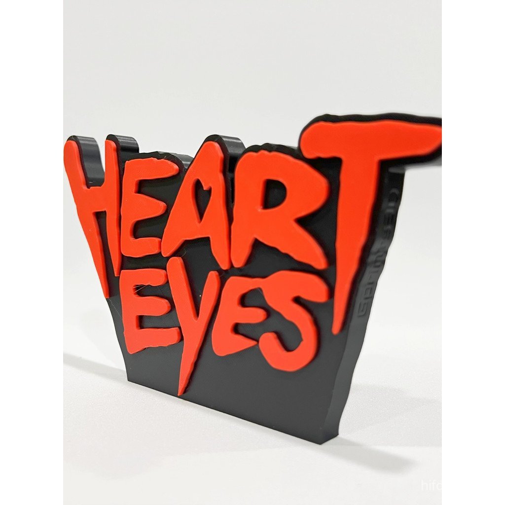 สินค้าใหม่ HeartEyes HeartEyes โลโก้ยืนป้ายภาพยนตร์ Merchandise Signboard ตกแต่ง 3D การพิมพ์ Creativ