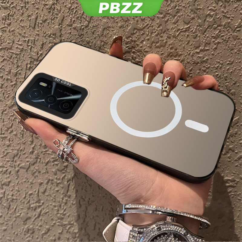 PBZZ สําหรับ OPPO Reno 11 pro 5g reno 11 5g เคสโทรศัพท์เคสแข็งกันกระแทกออกแบบใหม่ความงามพร้อมที่วางสีดํา CYFXZJ02