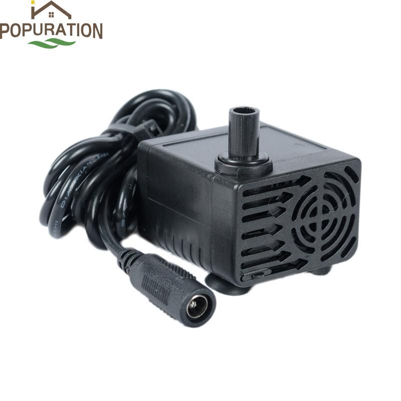 POP 4-5W สําหรับ DC 9V-12V Submersible ปั๊มน้ํากันน้ํา 9V 12V พลังงานแสงอาทิตย์ปั๊มมอเตอร์ 500L H สํ