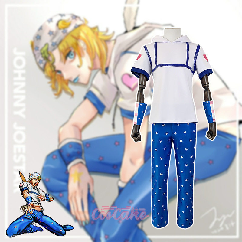 ชุดคอสเพลย์ JoJos Bizarre Adventure ตัวละคร Jonathan Joestar พร้อมเซ็ตเต็ม
