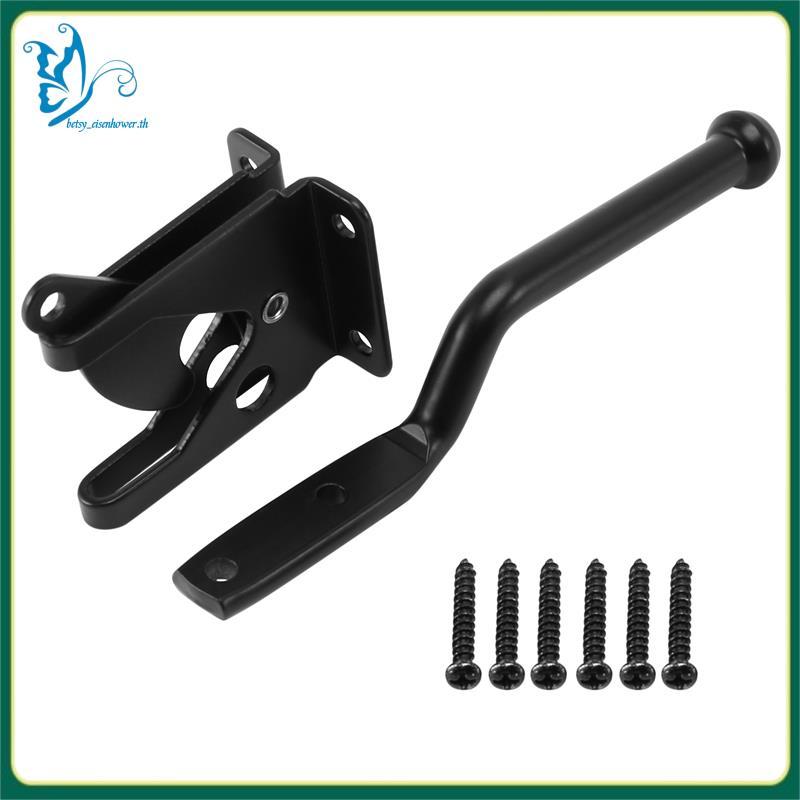 [betsy_eisenhower.th] Self Locking Gate Automatic Heavy Force Lever Fence Gate Lock สําหรับไม้รั้วปร