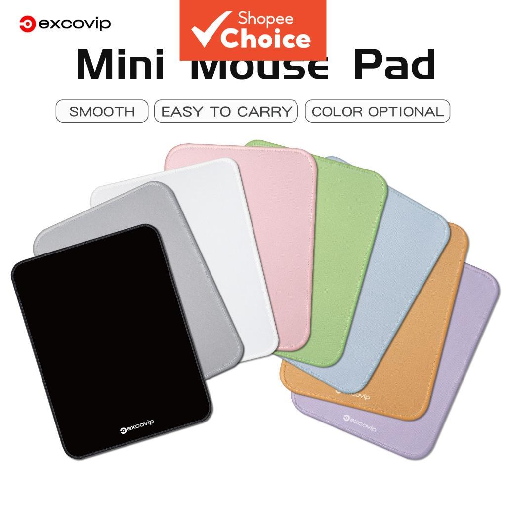 แผ่นรองเมาส์ขนาดเล็ก ทรงสี่เหลี่ยมผืนผ้า สไตล์มินิมอล เรียบง่าย นุ่มสบาย เหมาะสําหรับใช้งานในออฟฟิศ การเรียน หรือเล่นเกม ขนาดกะทัดรัด 15×20 ซม. สีขาว สีชมพู สีเทา กันลื่น ขอบเย็บแน่น ผลิตจากยางธรรมชาติ