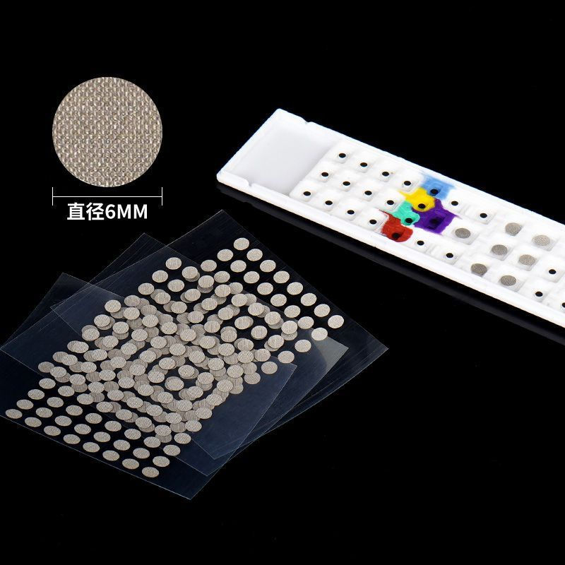 New Product#Conductive tape for repairing remote control buttons6mm Round No-Cut Conductive Patch fo