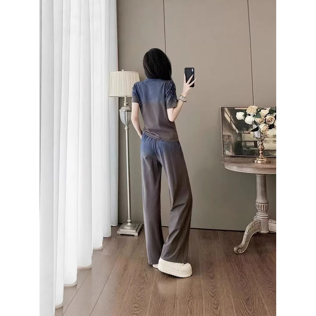 ขายดี! สไตล์เกาหลี 2 ชิ้นชุดผู้หญิง Paganda ที่ Sobrang Comfy! เหมาะสําหรับ OOTD Office o Everyday W