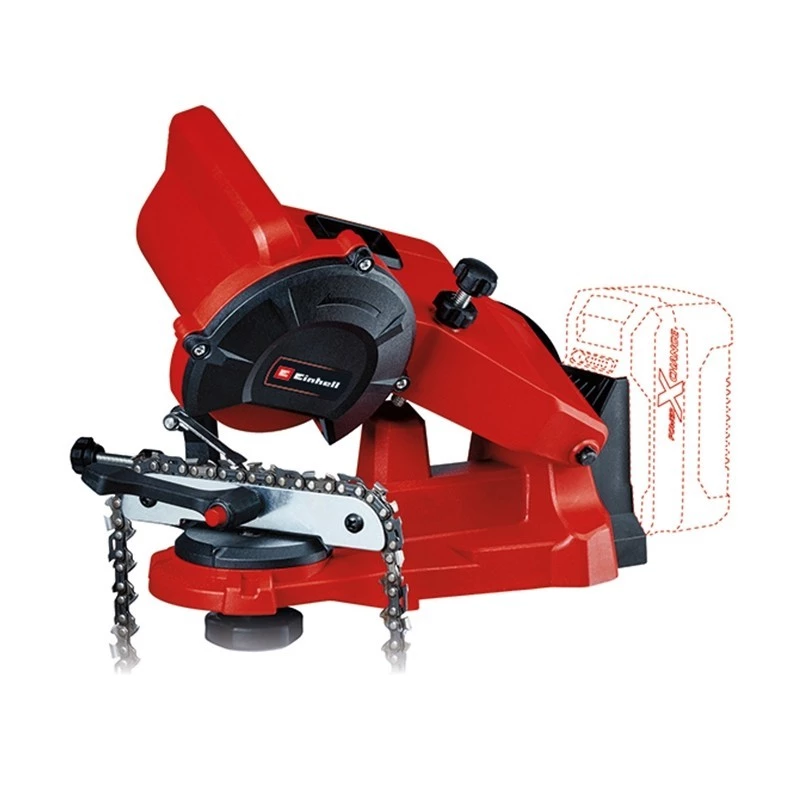 เครื่องลับโซ่ไร้สาย Einhell GE-CS 18 Li ไม่รวมแบตเตอรี่และเครื่องชาร์จ A4499940 thumbnail 6