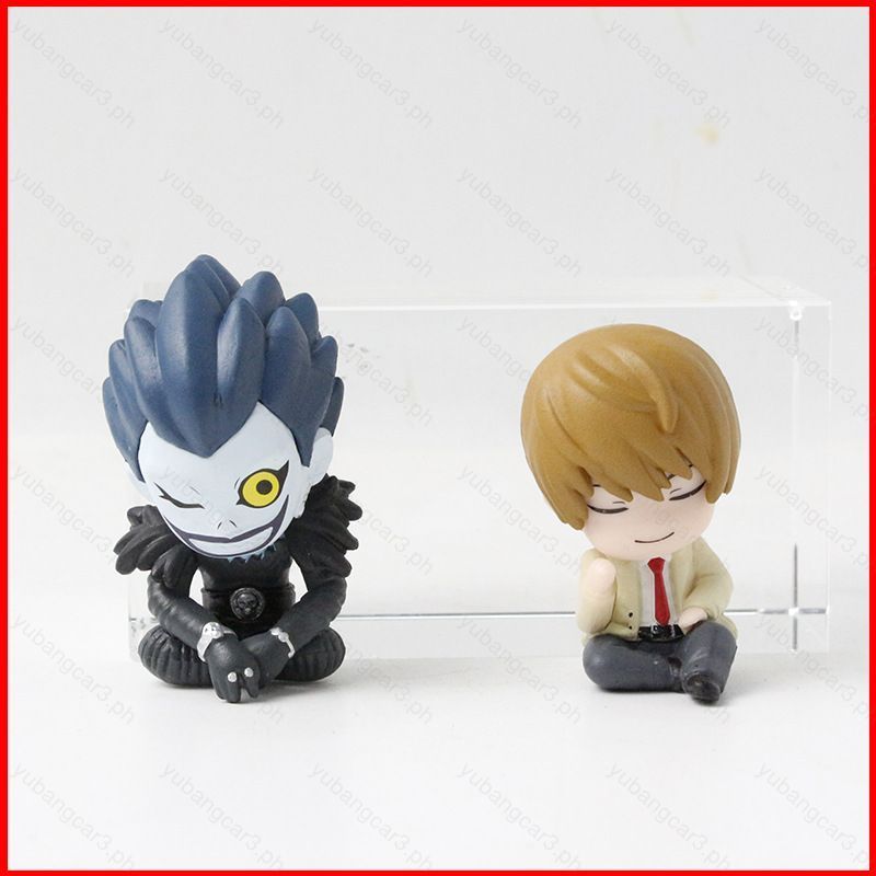 YB3 4pcs Death Note Ryuk Light Yagami Misa Amane Lawliet Chibi Action Figure เครื่องประดับ BY3