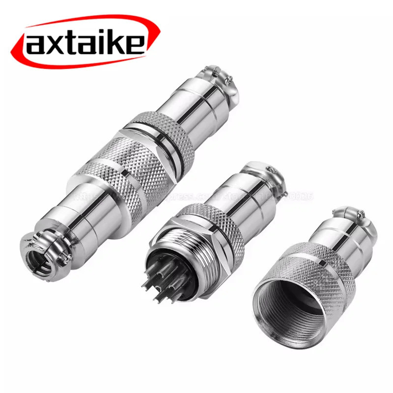 1 ชุด 12 มม.GX12 2Pin 3Pin 4Pin 5Pin 6Pin ชายและหญิง Docking Aviator การบินปลั๊กซ็อกเก็ต Circular Co