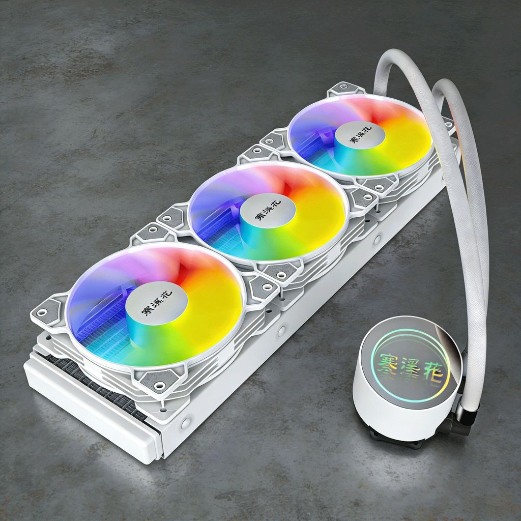 CPU หม้อน้ำระบายความร้อนด้วยน้ำ240/360คอมพิวเตอร์ที่มีพัดลมในตัว CPU ระบบระบายความร้อนด้วยน้ำ120หม้อ
