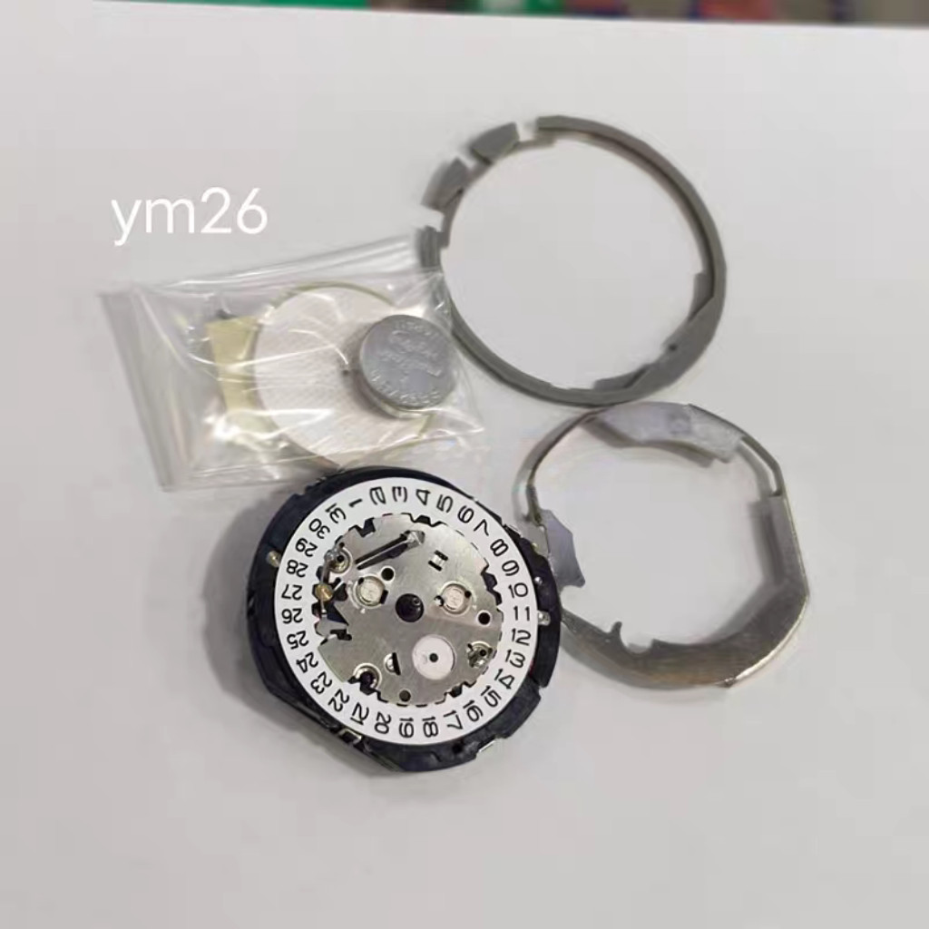 อุปกรณ์เสริมนาฬิกา Japan Tianmadu Movement YM26 Quartz Movement ยี่ห้อใหม่ YM82A นาฬิกาการเคลื่อนไหว
