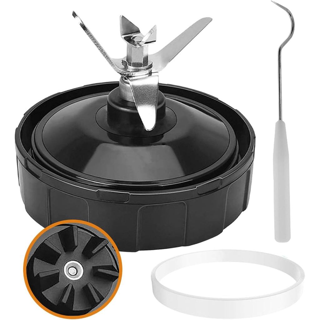 7 Fins เครื่องปั่นใบมีดสําหรับ Ninja เครื่องปั่นใบมีดอะไหล่ใช้งานร่วมกับ Ninja Blender BN401 BN801 B