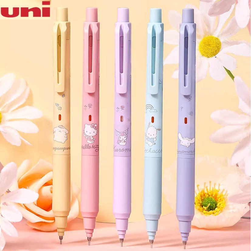 Japan Japan uni Mitsubishi ดินสอกด M5-KS Sanrio Limited รุ่นอัพเกรด KURU TOGA แกนหมุนอัตโนมัติ