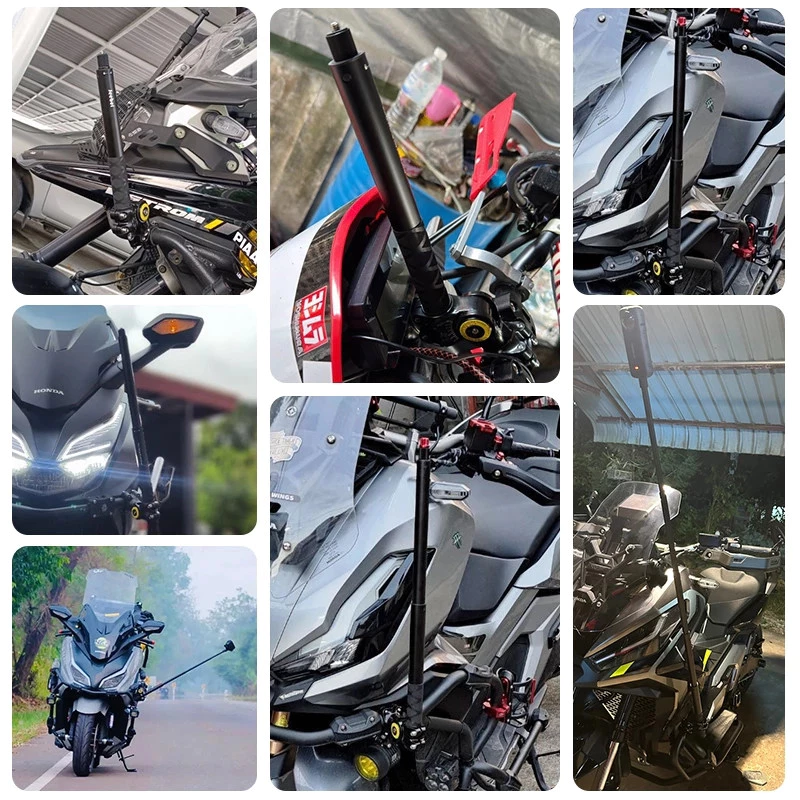 【COD】ไม้เซลฟี่สำหรับแฮนด์จักรยานและมอเตอร์ไซค์ สำหรับกล้องแอ็คชั่น Insta360 X5 / DJI OSMO 360 thumbnail 3