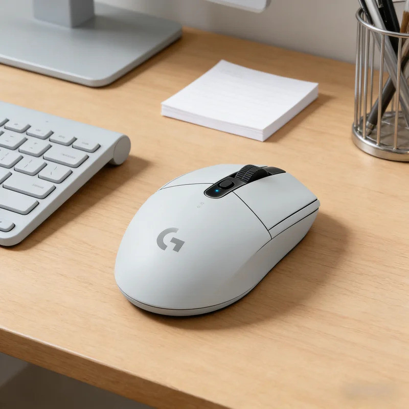 เมาส์เล่นเกมไร้สาย Logitech G305 LIGHTSPEED, เซ็นเซอร์ HERO 12K, 12000 DPI, ปุ่มตั้งโปรแกรมได้ 6 ปุ่