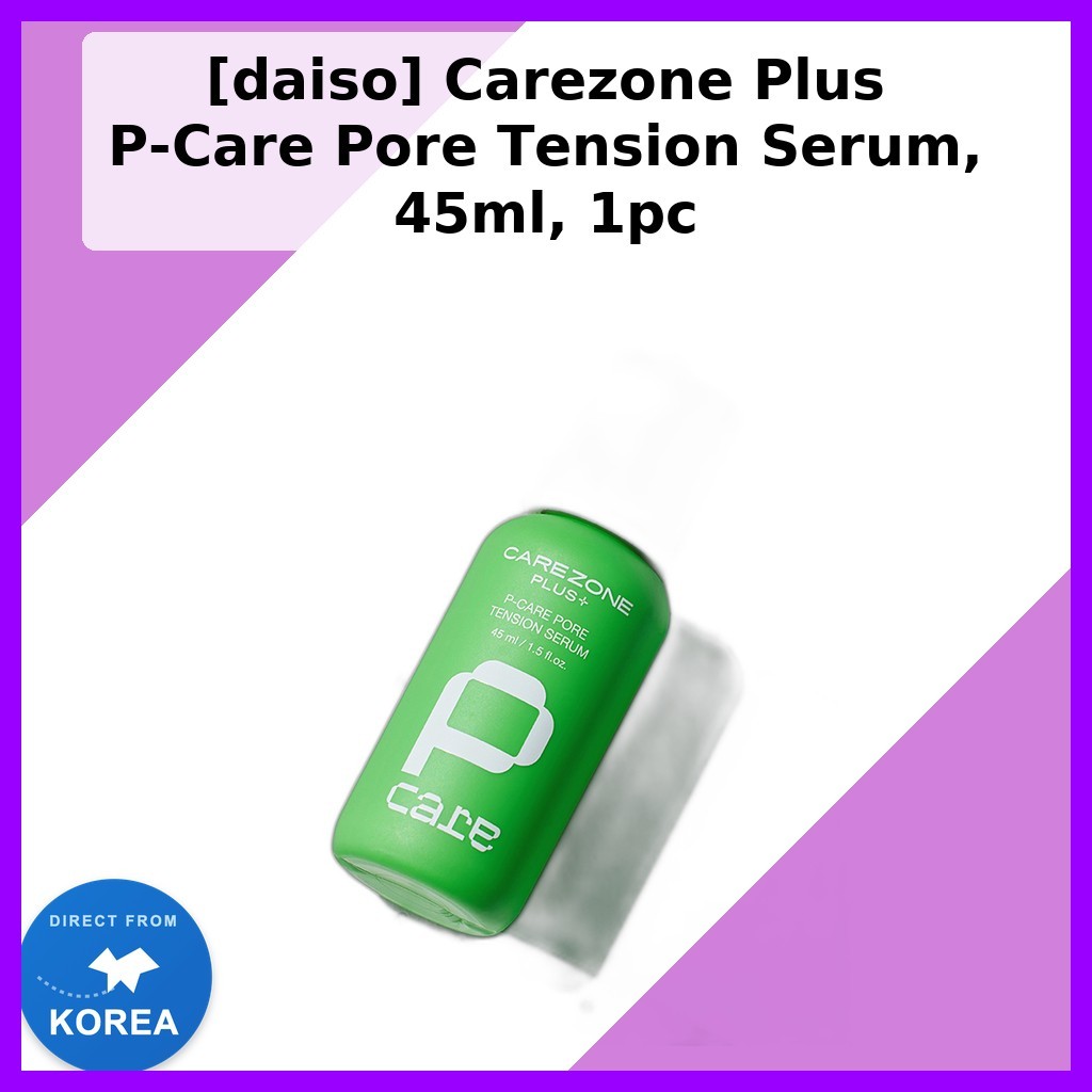 [daiso] Carezone Plus P-Care Pore Tension Serum, 45ml, 1pc / Korean Pore Serum / Fast-Absorbing by A