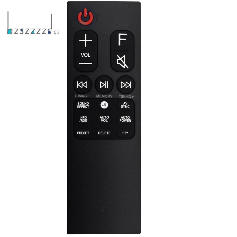 รีโมทคอนโทรลสีดําสําหรับ Soundbar SK1 SK10 SK10Y SK6 SK6Y SK8 SK8Y SK9 SK9Y