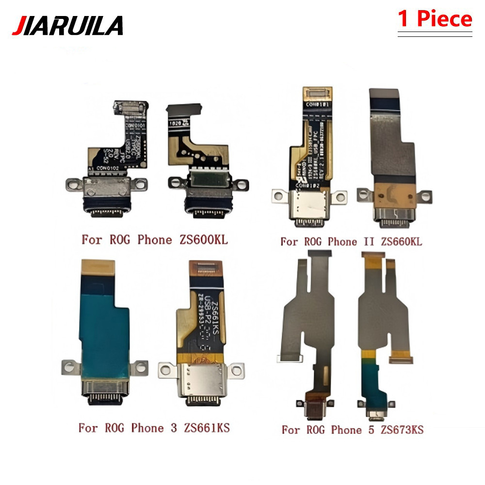 สําหรับ Asus ROG โทรศัพท์ ZS600KL 2 ZS660KL 3 ZS661KS 5 ZS673KS USB ชาร์จพอร์ตขั้วต่อ Flex สาย