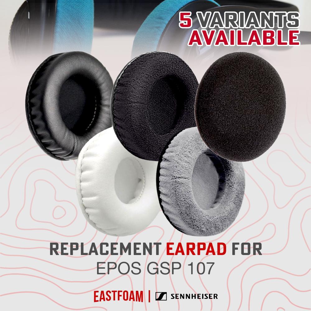 Earpad Earcup Sennheiser Epos GSP 107 GSP107 GSP-107 Foam Premium Edition Ear Cushion