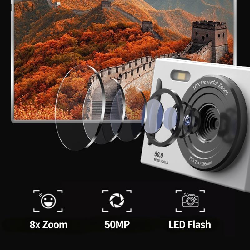 Utake กล้องดิจิตอลใส M26 สําหรับเด็กที่มีเสน่ห์เซ็นเซอร์ขั้นสูงและการควบคุมผู้ใช้ที่เป็นมิตรกับนักเร